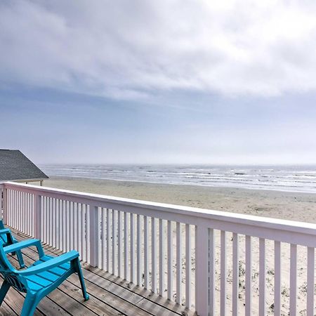 Beachfront Galveston Oasis Balconies, Ocean View! Exterior foto