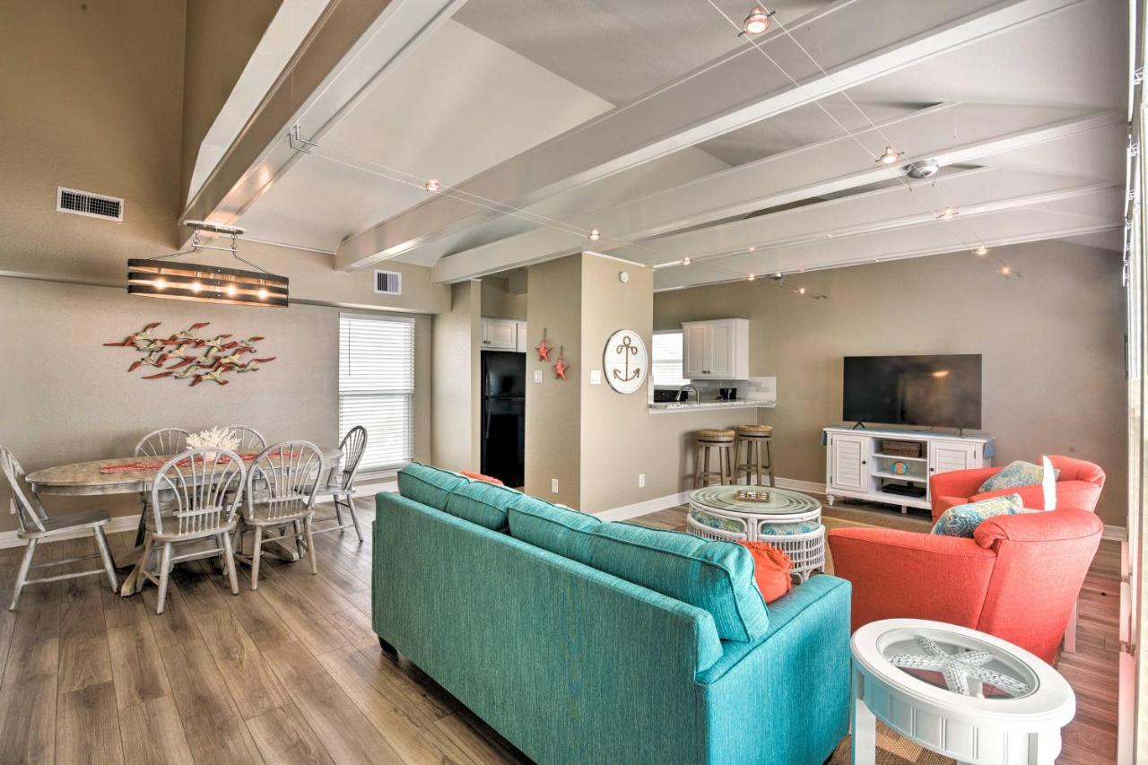 Beachfront Galveston Oasis Balconies, Ocean View! Exterior foto